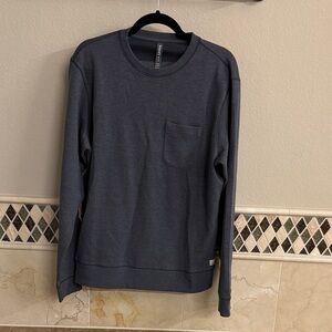 Vuori Men's Charcoal Long Sleeve Tee (NWOT)